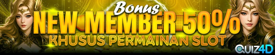 Bonus New Member 50% Quiz4d